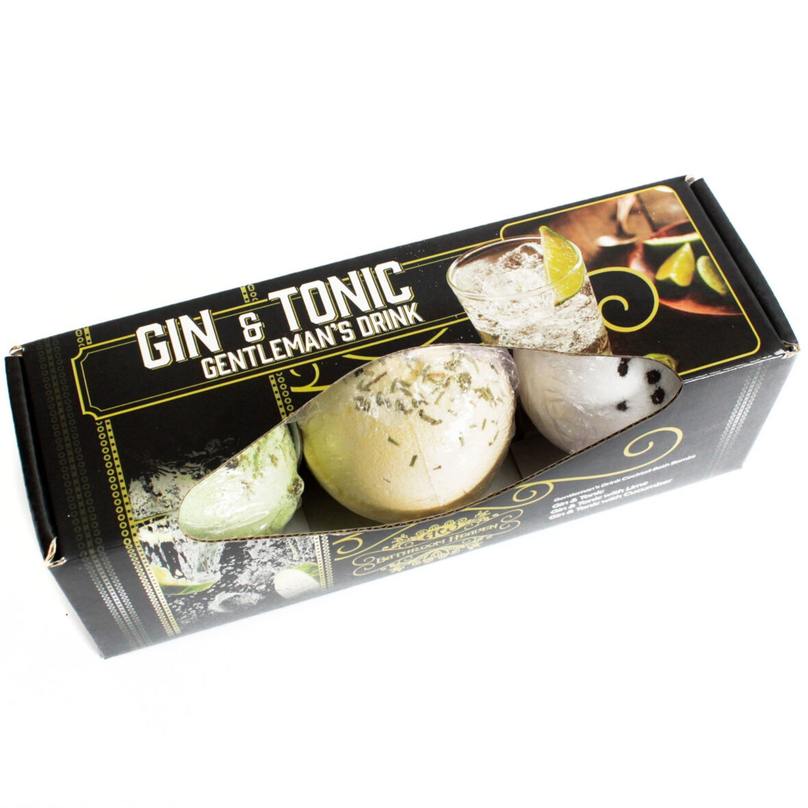 Pack Bombas de Banho – Gin Tónico (Pack 3 unidades)